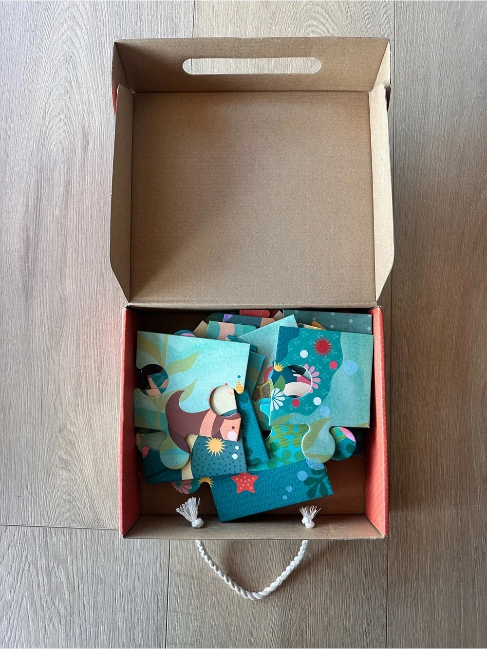 Petit Collage Kids Floor Puzzle - Mermaid Friends / Our World